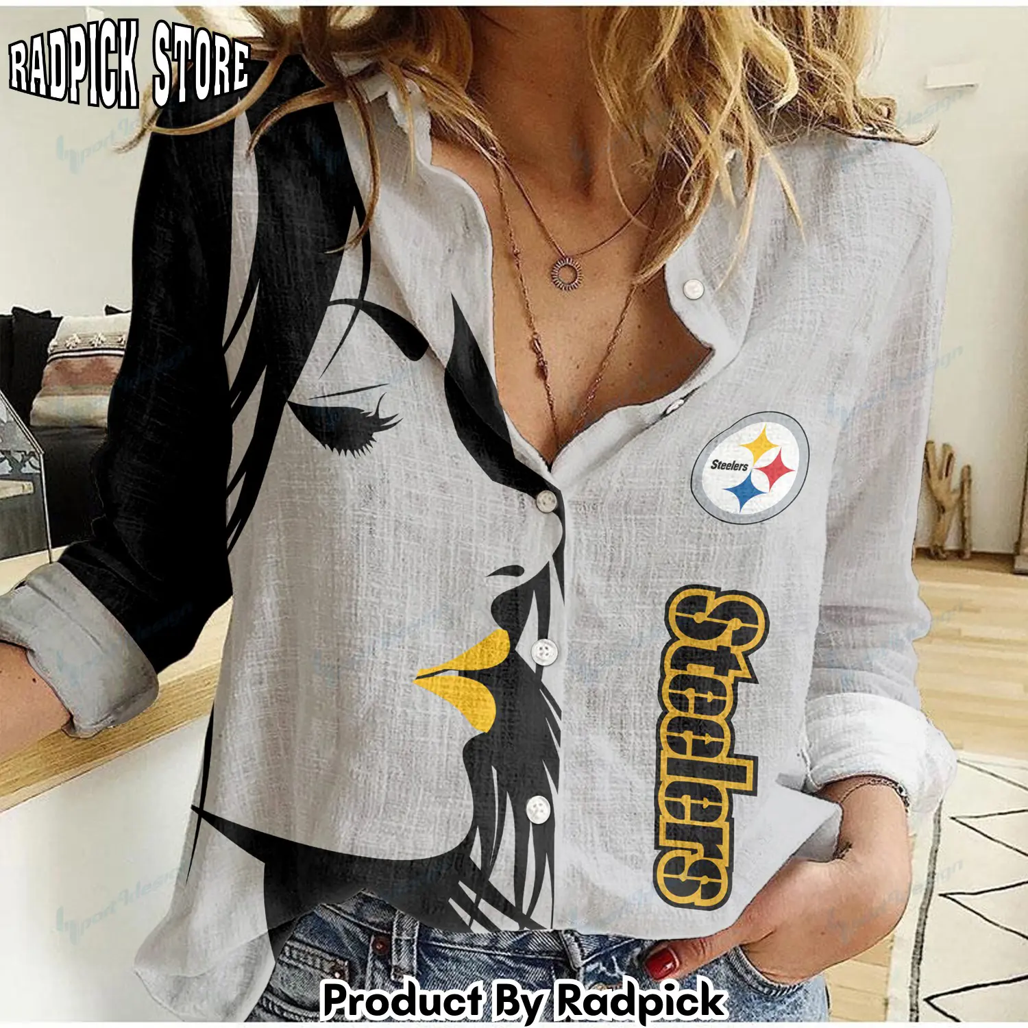 Radpick pittsburgh steelers woman shirt rp662429